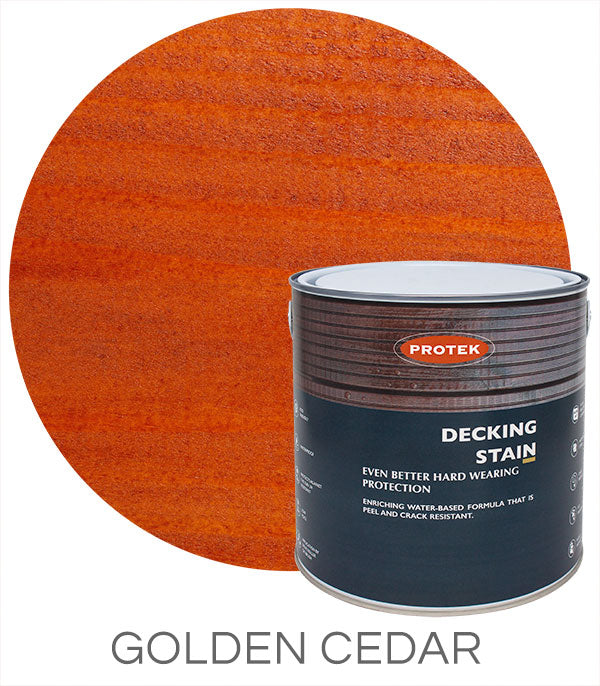 Protek Decking Stain - Golden Cedar