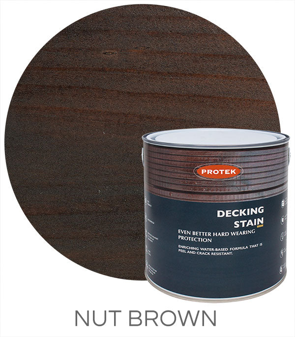 Protek Decking Stain - Nut Brown