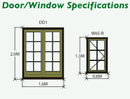 Glenmore Log Cabin - Various Sizes Available