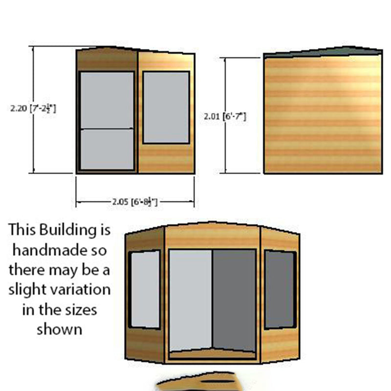 Hampton Summerhouse (7' x 7')