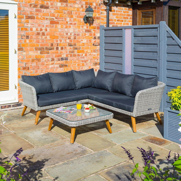 Hanoi Corner Sofa Set Norfolk Sheds