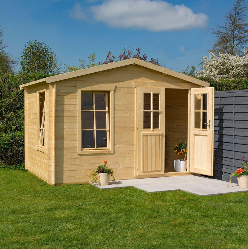 Garden Retreat Log Cabin