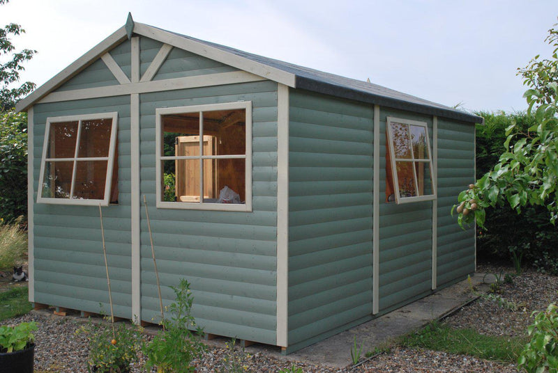 Goodwood Mammoth (10' x 15') Professional Tongue and Groove Apex Shed