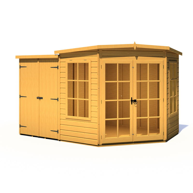 Hampton Summerhouse with Side Storage (7' x 11')