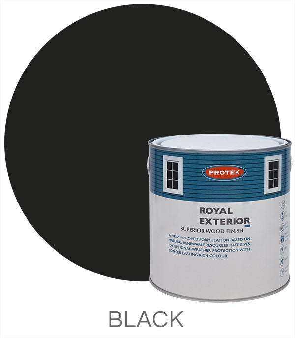 Protek Royal Exterior Finish - Black