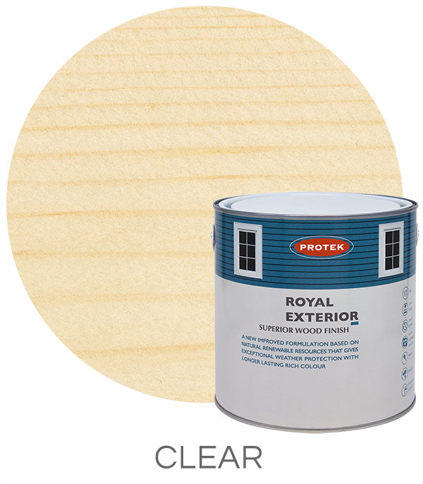 Protek Royal Exterior Finish - Clear