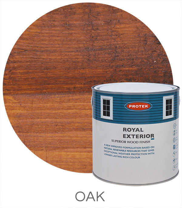 Protek Royal Exterior Finish - Oak