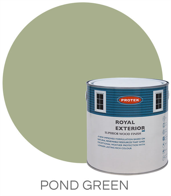 Protek Royal Exterior Finish - Pond Green