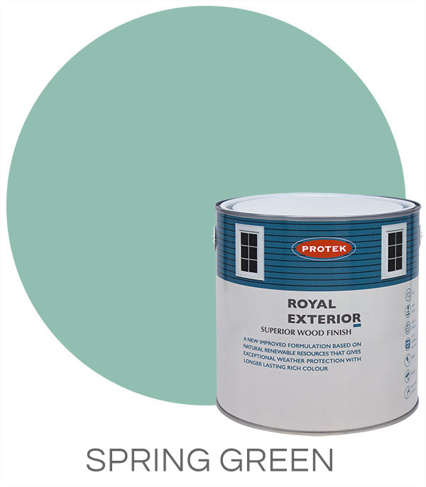Protek Royal Exterior Finish - Spring Green