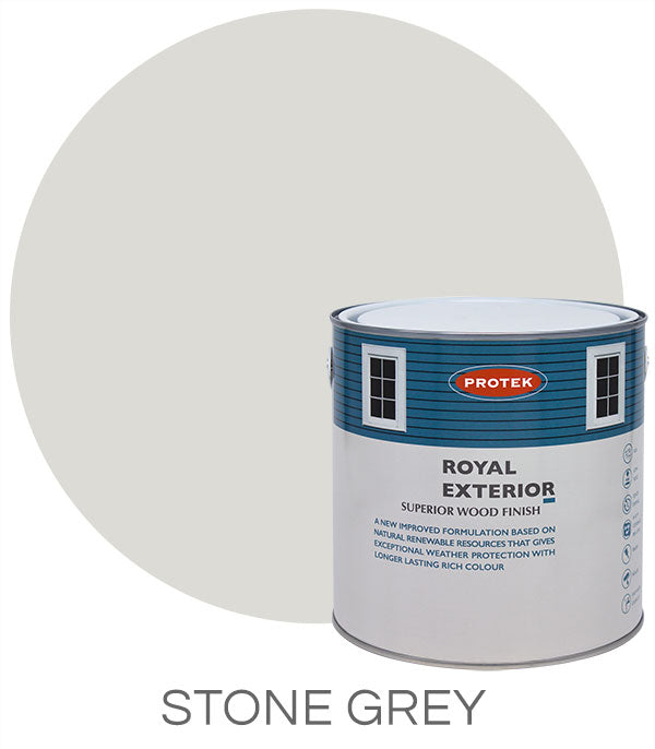 Protek Royal Exterior Finish - Stone Grey