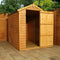 6'x4' Overlap Apex Shed