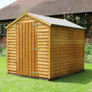 8'x6' Overlap Apex Shed