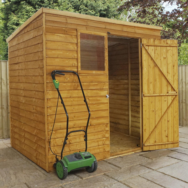 7'x5' Overlap Pent Shed