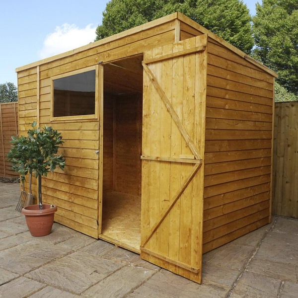 10'x6' Overlap Pent Shed