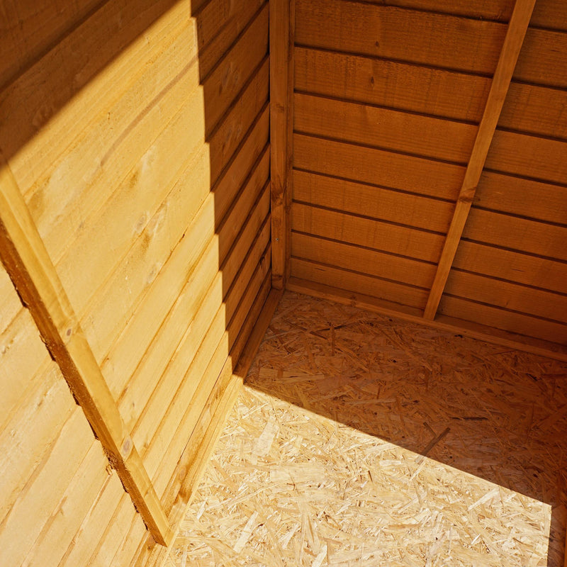 3'x4' Overlap Apex Shed