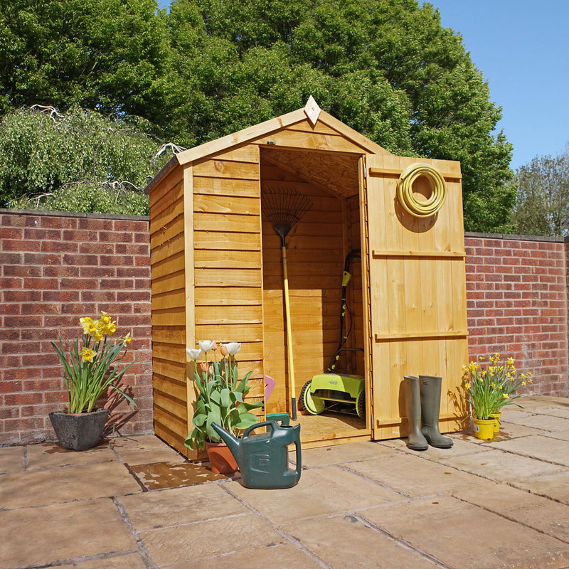 3'x5' Overlap Apex Shed