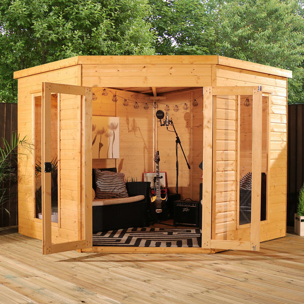 8'x8' Premier Corner Summerhouse