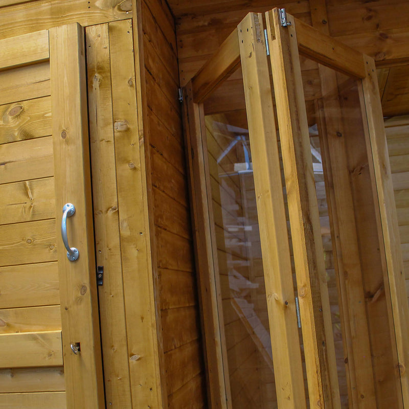 12'x8' Shiplap T&G Combi Summerhouse