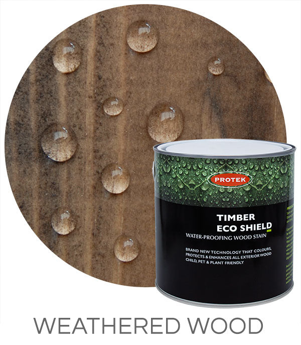 Protek Timber Eco Shield - Weathered Wood