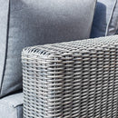 Vienna Lounger Set - Grey Weave