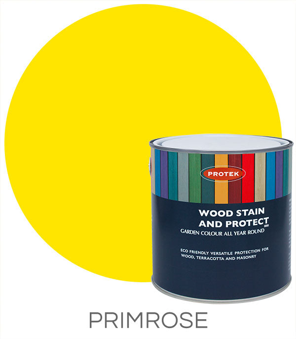 Protek Wood Stain & Protect - Primrose