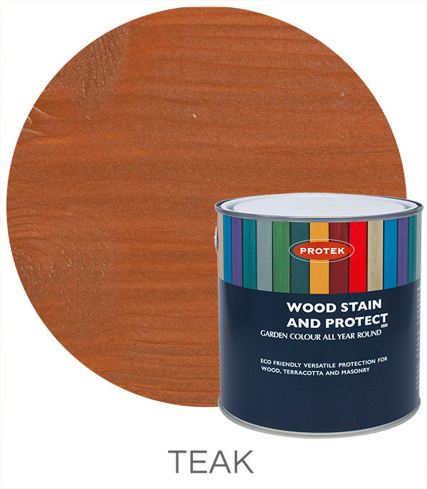 Protek Wood Stain & Protect - Teak